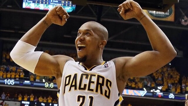 David West Indiana Pacers NBA