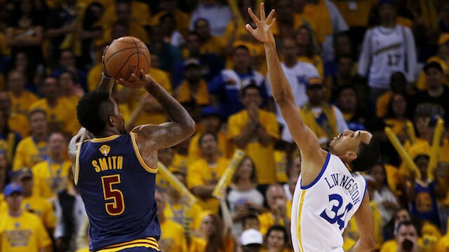 J.R. Smith Remains The Streakiest Man In The NBA Finals