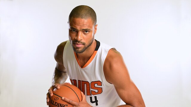 The Phoenix Suns hold a press conference for free agent signing of Tyson Chandler