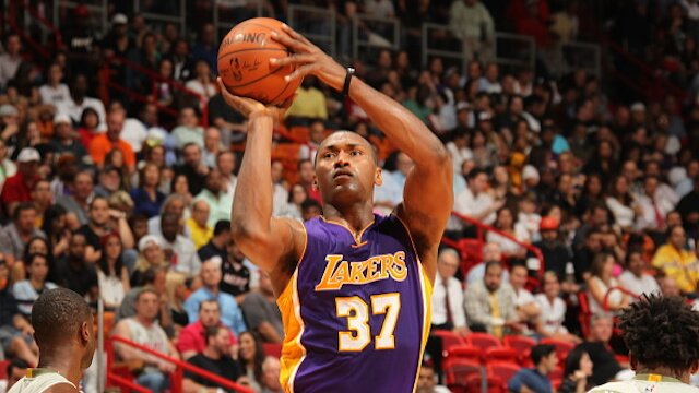 Metta World Peace Has Earned More Minutes With Los Angeles Lakers