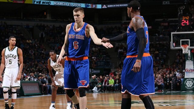 New York Knicks (10-11) Last Week: 22