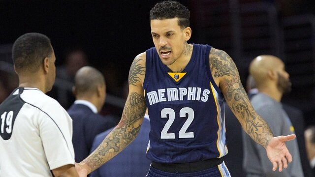 NBA Wrongfully Suspends Memphis Grizzlies' Matt Barnes 2 Games For Incident With Derek Fisher