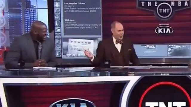 Shaq Makes Kenny Smith And Charles Barkley Bust Out Laughing After Losing His Train Of Thought