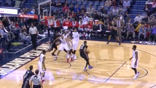Watch Minnesota Timberwolves' Karl-Anthony Towns Fool Anthony Davis With Some Nifty Moves