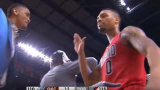 Damian Lillard Scores 17 Points In Final Three Minutes To Cement Portland Trail Blazers' Comeback Win Over Oklahoma City Thunder