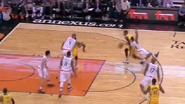 Watch Paul George Execute Spin Move That Sends Brandon Knight Flying