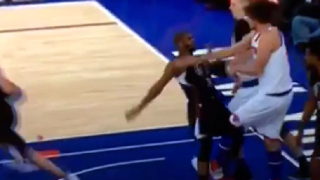  New York Knicks' Robin Lopez Gets Ejected For Bizarre Scuffle With Chris Paul 