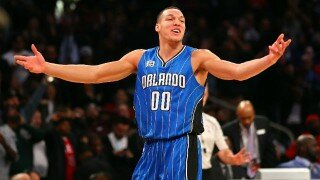 Watch Aaron Gordon's High-Flying In-Game Dunk Contest Entry