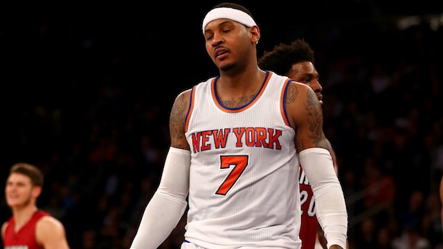 New York Knicks' Carmelo Anthony Should Request A Trade