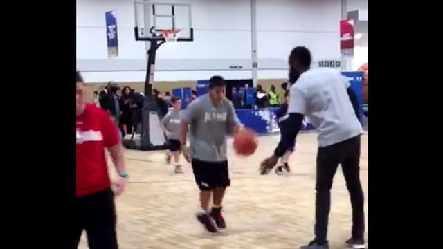 Watch James Harden Teach Defense Equally As Poorly As He Plays It At Clinic