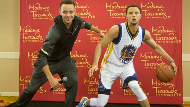 Stephen Curry Gets Honored With Cool, Yet Creepy Wax Figure