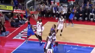  Drummond Makes Westbrook Look Like A Nobody With Rejection 
