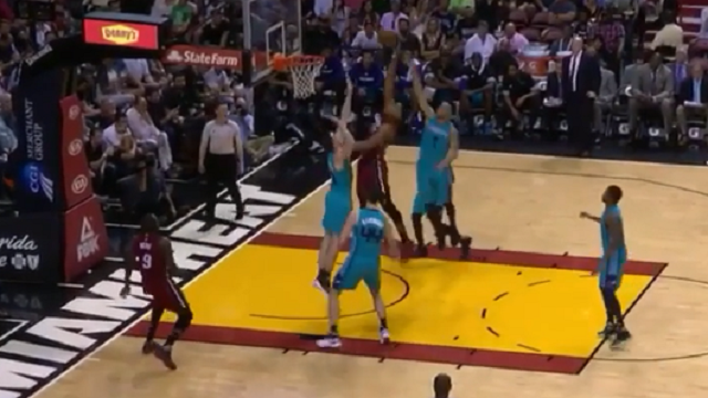 Watch Miami Heat\'s Hassan Whiteside Finish Alley-oop With Monstrous Slam
