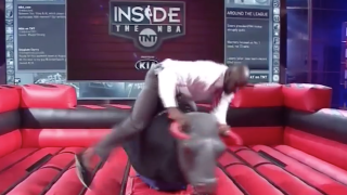 Shaq Was No Match For This Angry Mechanical Bull On 'Inside the NBA'