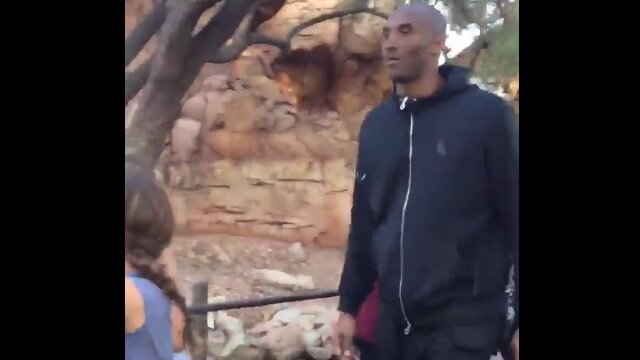 Kobe Bryant Hears \'MVP!\' Chant From Fans At Disneyland