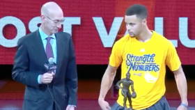 Steph Curry Gets Left Hanging By Adam Silver, Reminding Us All That Everybody Hurts Sometimes
