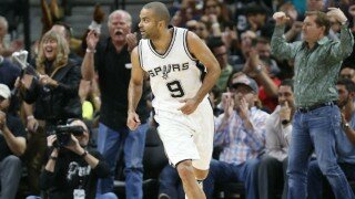 Watch Tony Parker's Fantastic, Spinning No-Look Assist
