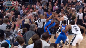 Dion Waiters Gets Away With Shoving Manu Ginóbili In Crucial Situation