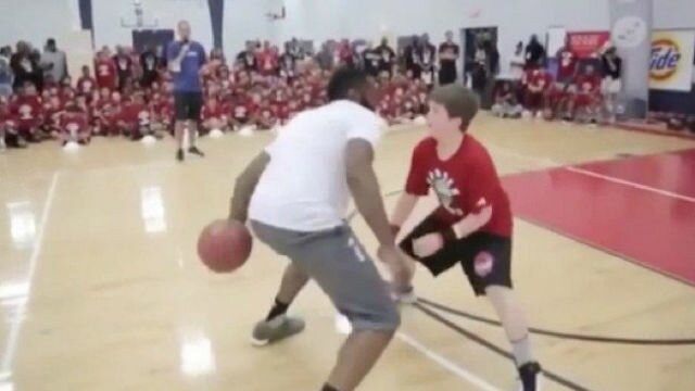 Watch James Harden Cruelly Embarrass Kid Trying To Guard Him
