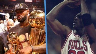 LeBron James Finally Admits It: He's Chasing Michael Jordan's 'Ghost'