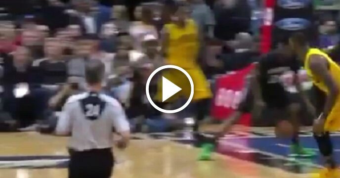 LeBron James Threads Pass Through Andrew Wiggins' Legs For Ridiculous Assist