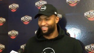 DeMarcus Cousins Channels Marshawn Lynch By Repeating Same Answer to Reporters Over and Over