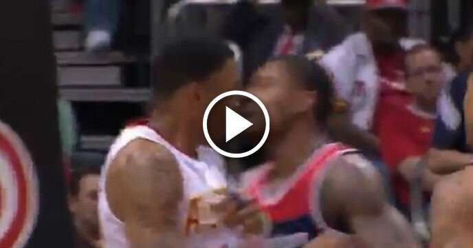Bradley Beal Took Exception to Kent Bazemore's Physical Play and Went After Him