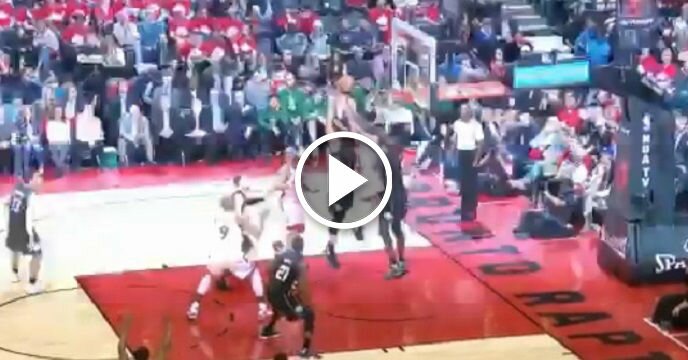 Norman Powell Dunks All Over Thon Maker's Head During Raptors' 118-93 Victory in Game 5