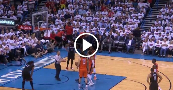 Houston Rockets' Bench Can't Hold Back Laughter at Andre Roberson's Poor Free-Throw Shooting