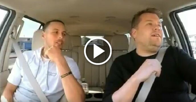 Stephen Curry Shows He Lives the #DadLife as He Sings 'Moana' on 'Carpool Karaoke'