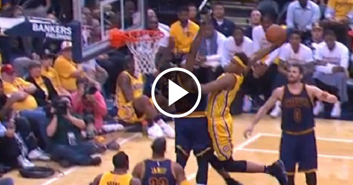 Pacers' Myles Turner Throws Down Vicious Dunk All Over Tristan Thompson