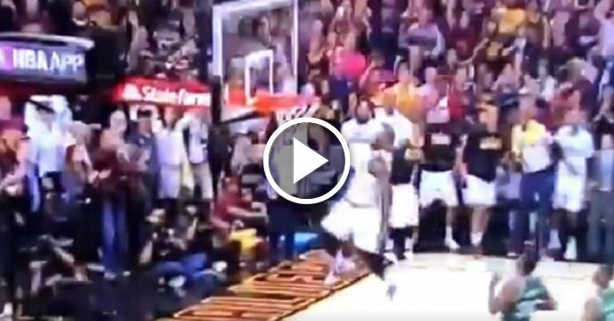 LeBron James Tried to Put a Little Extra Emphasis on a Dunk and Ends Up Missing All Together