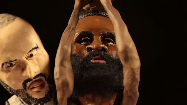 Manu Ginobili Block of James Harden Turned into Magical Claymation Musical