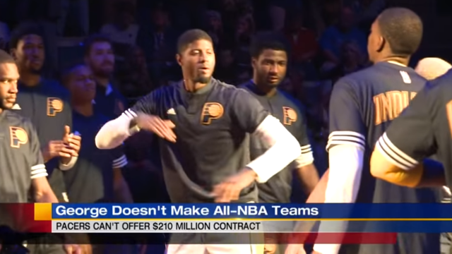 Paul George Doesn\'t Make All-NBA Team – Indiana Pacers Can\'t Offer Super-Max Contract