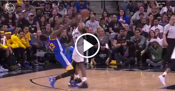 Warriors' Draymond Green Should Be Nominated For An Oscar For This Ridiculous Flop