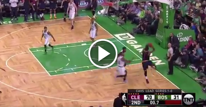 J.R. Smith Drains Wild Buzzer-Beater To Give Cavaliers 41-Point Lead Over Celtics At Halftime