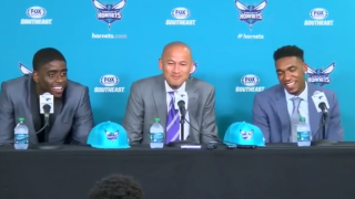 Hornets GM Rich Cho Hilariously Introduces Rookie Dwayne Bacon as Dwyane Wade