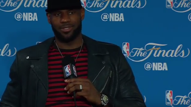 LeBron James Tells Reporters He\'s Never Played For A \'Super Team\' During Postgame Press Conference
