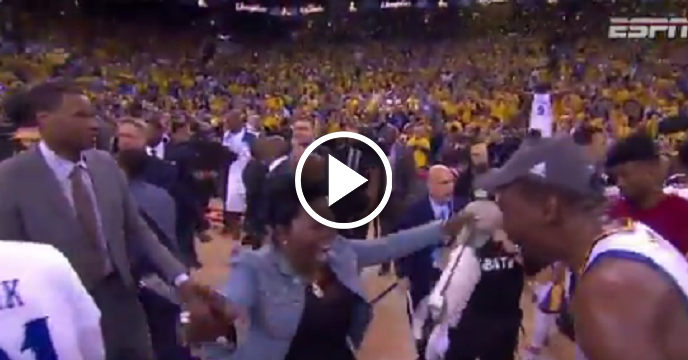 Kevin Durant Shares Emotional Moment With His Mom After Warriors Win NBA Championship