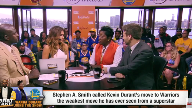 Kevin Durant\'s Mom Rips ESPN\'s Stephen A. Smith For Double Standard