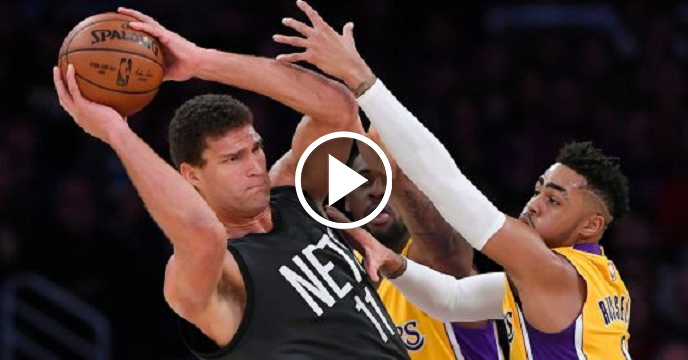 Lakers Trade D'Angelo Russell, Timofey Mozgov To Brooklyn For Brook Lopez