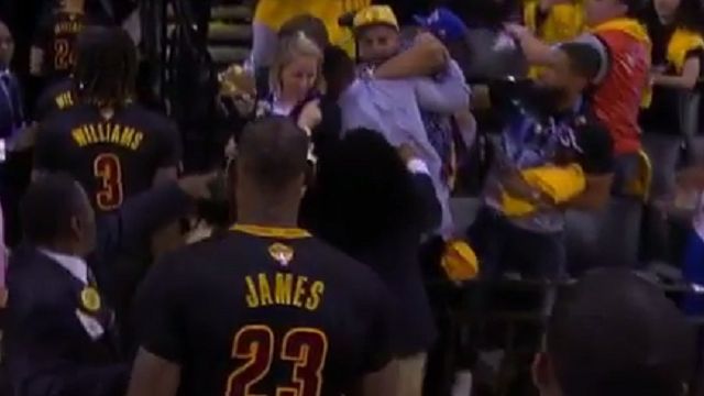 Fight Breaks Out In Crowd As LeBron James Exits Court After Game 2