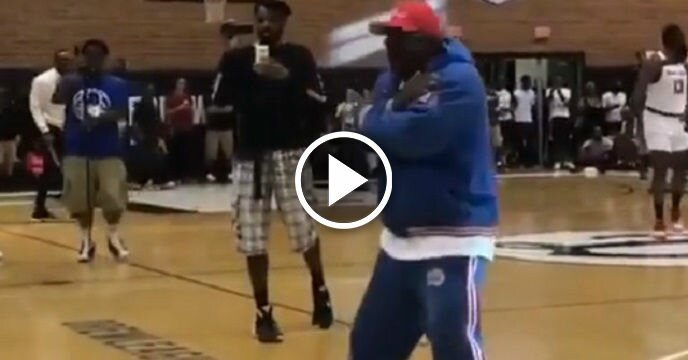 Clipper Darrell Sings 'Baby Come Back' to Chris Paul Before James Harden Stops Him