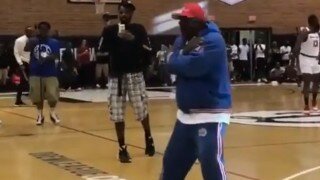 Clipper Darrell Sings 'Baby Come Back' to Chris Paul Before James Harden Stops Him