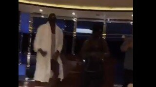Gabrielle Union Posts Epic Snapchat Video of Dwyane Wade Singing, Dancing in a Robe