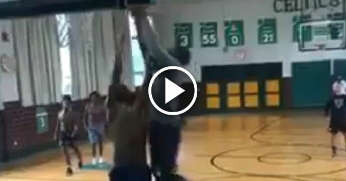 Cavaliers Kyrie Irving Puts Defender on a Poster During Recent Workout