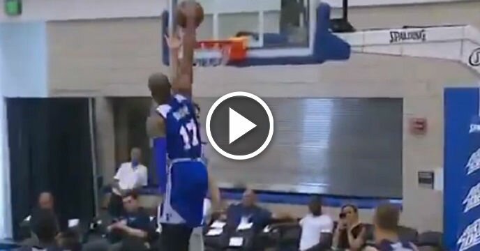Pistons' Lorenzo Brown Posterizes Opponent at Orlando Summer League