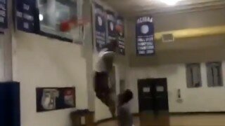 Mavs' Dennis Smith Jr. Dunks on a Fan in One-on-One Pickup Game