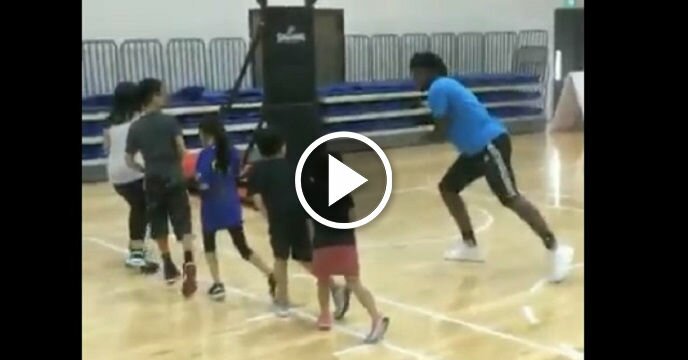 Miami Heat's Justise Winslow Teaches Kids at His Camp How to Dance