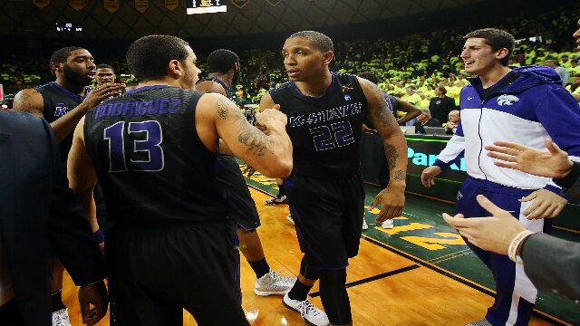 Kansas State Keeps In Step With Kansas By Surviving At Baylor 